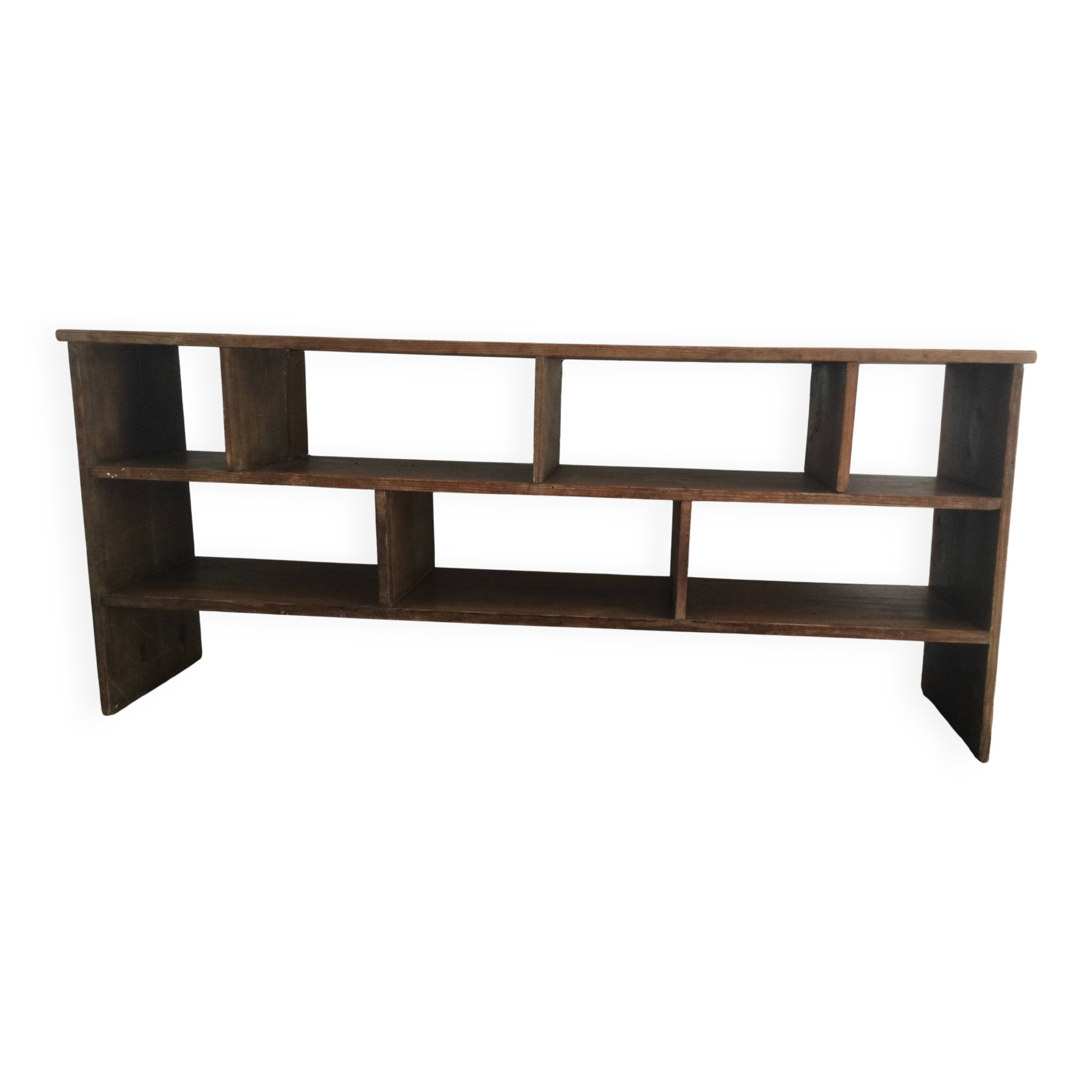 Antique wooden shelf