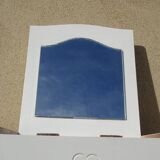 Small white and grey wooden dressing table