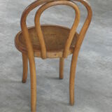 Chaise enfant en chêne de Fischel