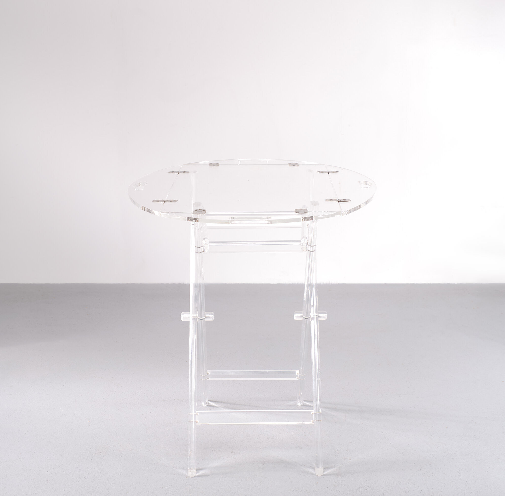 Lucite tray table, france, 1970s