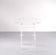 Lucite tray table, france, 1970s