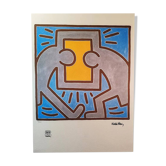 1990 Keith Haring Limited Edition Lithograph numbered in pencil.
