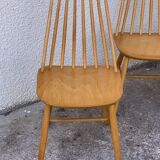 Scandinavian chairs Pinnstol ZPM Radomsko 1950