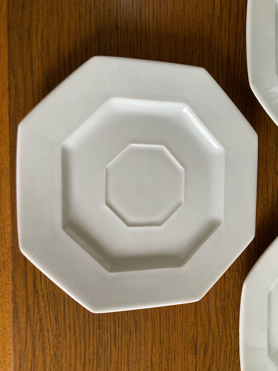 Trio of Limoges porcelain cups