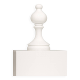 Bishop Glass Table Lamp, Ivan Jakeš, 1970s, Czechoslovakia