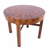 Art Deco round table from the 1940s, Poland