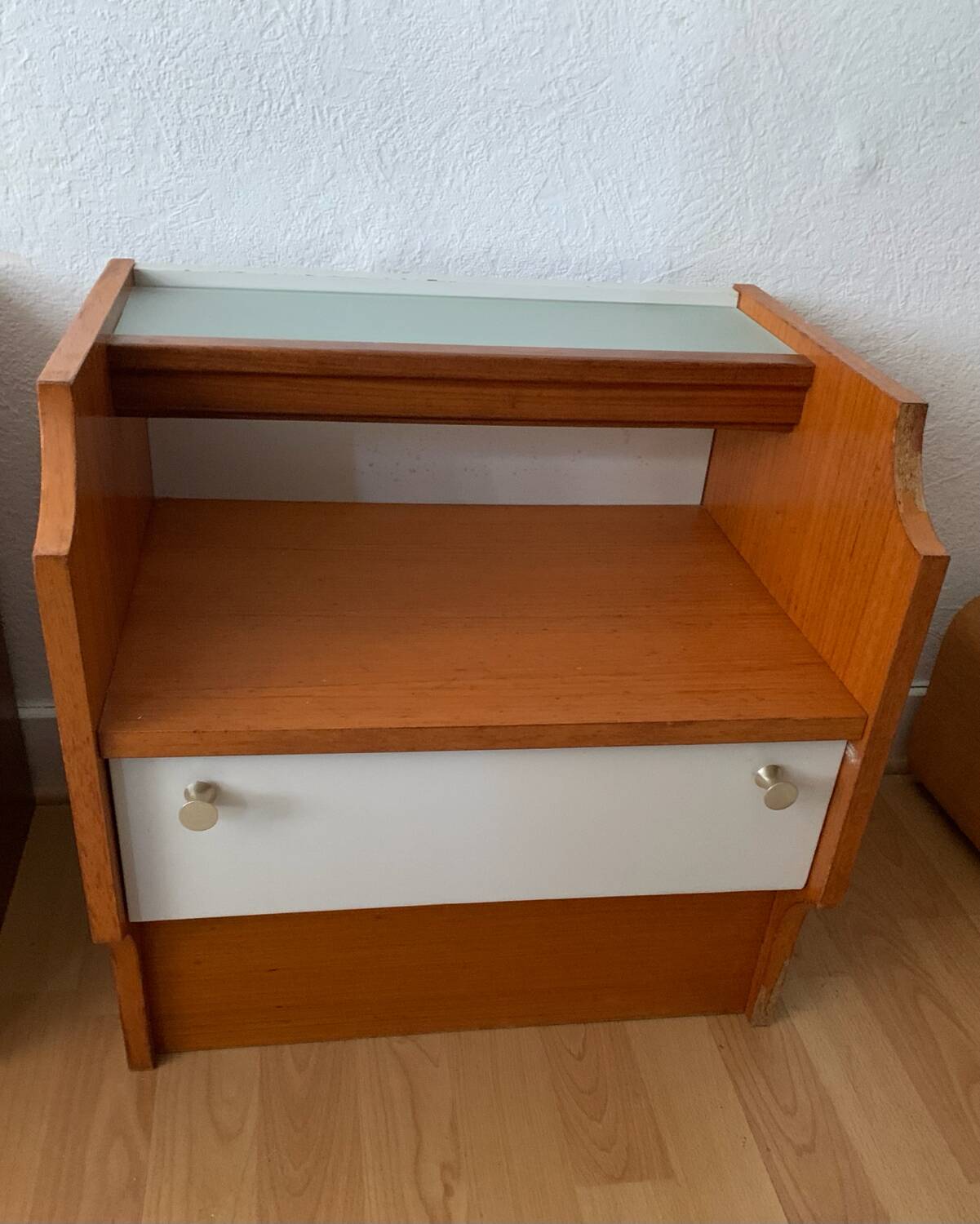 Pair of vintage bedside tables