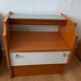 Pair of vintage bedside tables