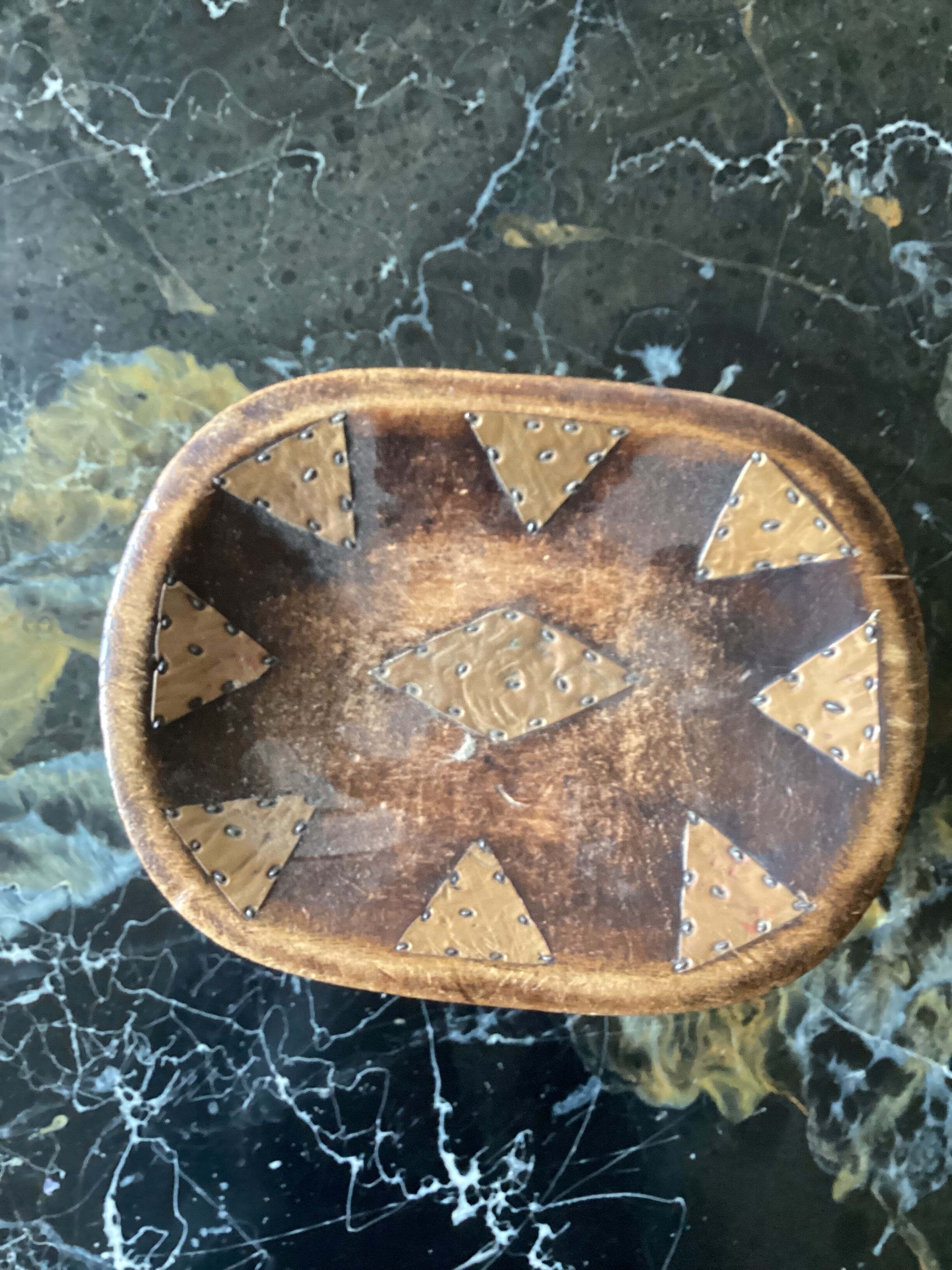 African wooden stool