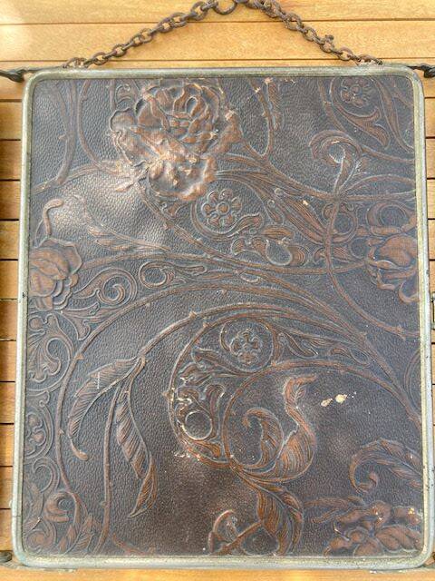 Miroir triptyque de barbier