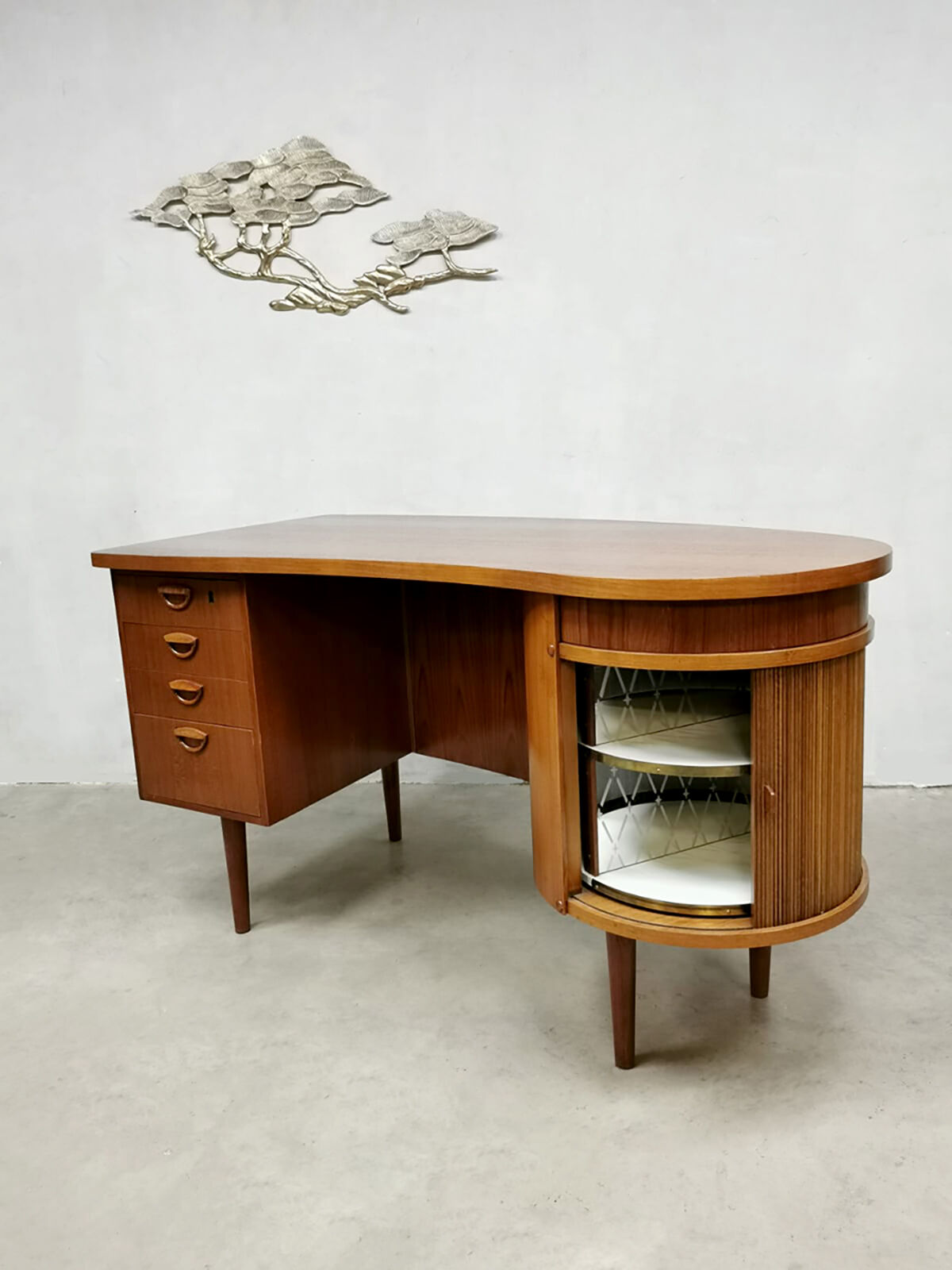 Midcentury Danish design Kidney desk