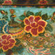 Antique Chinese chest painted in pine wood – China, circa 1900