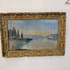 Oil on canvas – Lake Geneva by Émile Vernay, dated 1902 - 675009