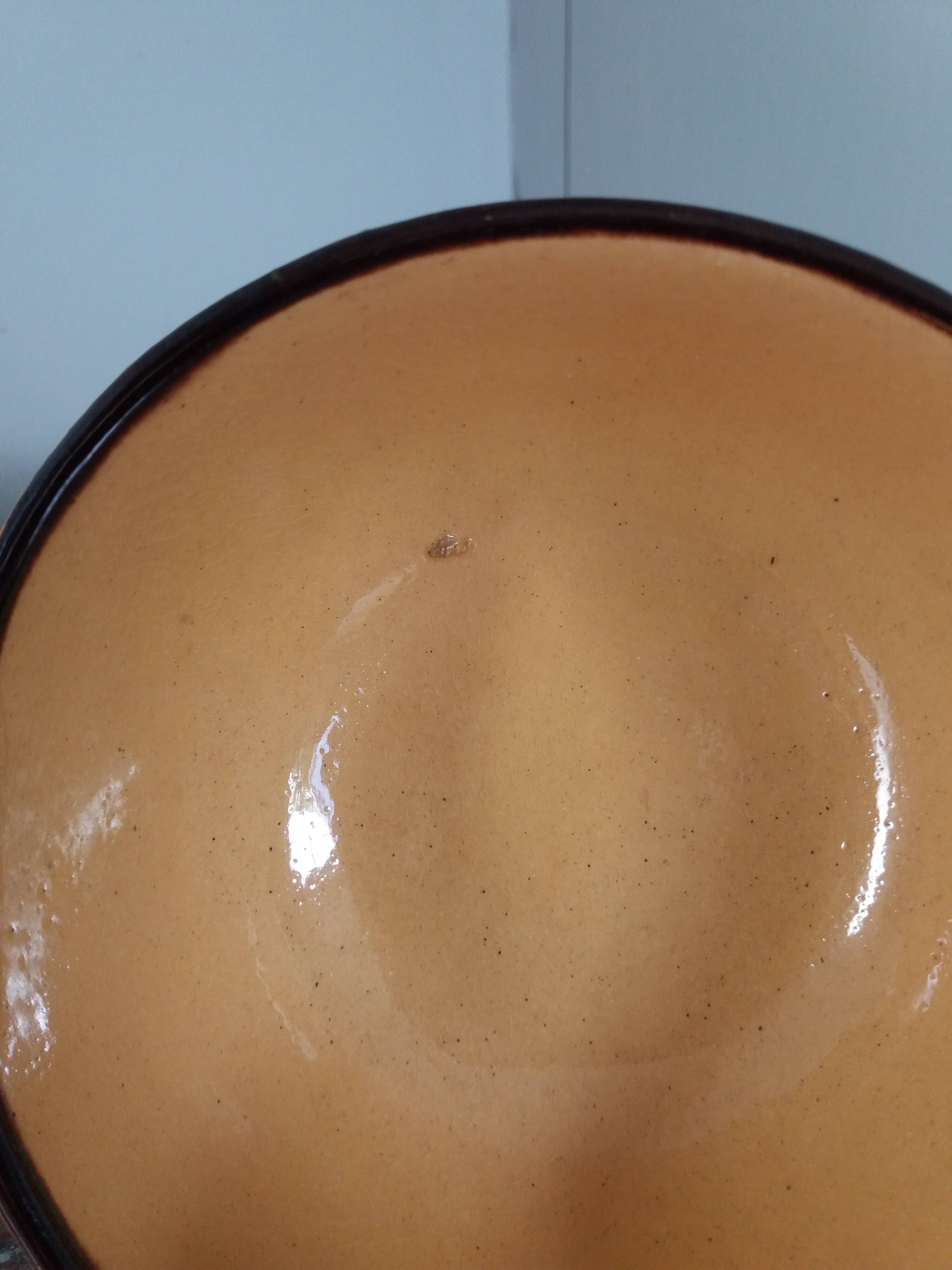 Alsatian ceramic ear bowl