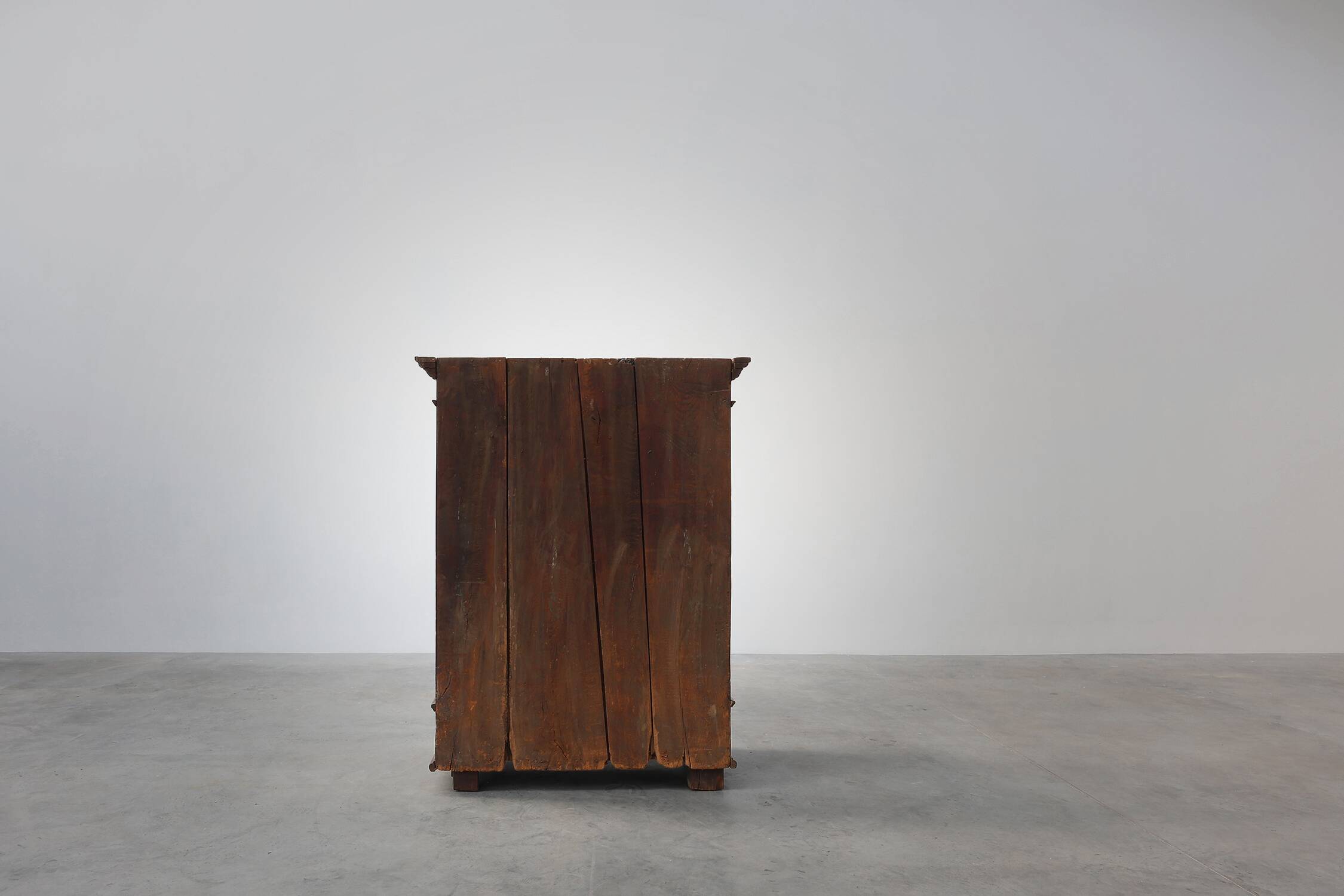 French 16th Century Antique oak hand carved wardrobe