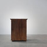 French 16th Century Antique oak hand carved wardrobe