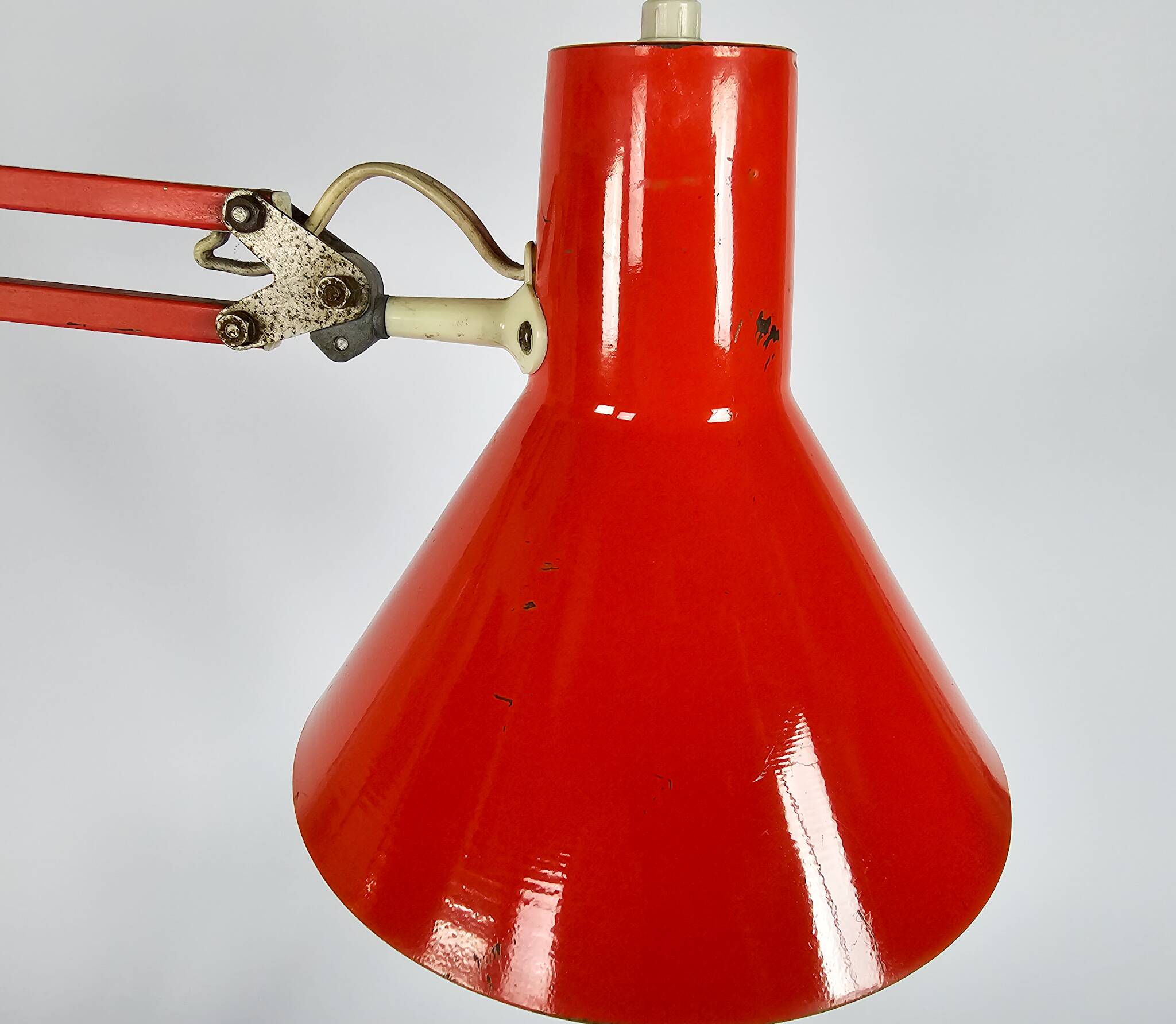 HCF - architectenlamp - klemlamp - model 84 - Denemarken - 1970's