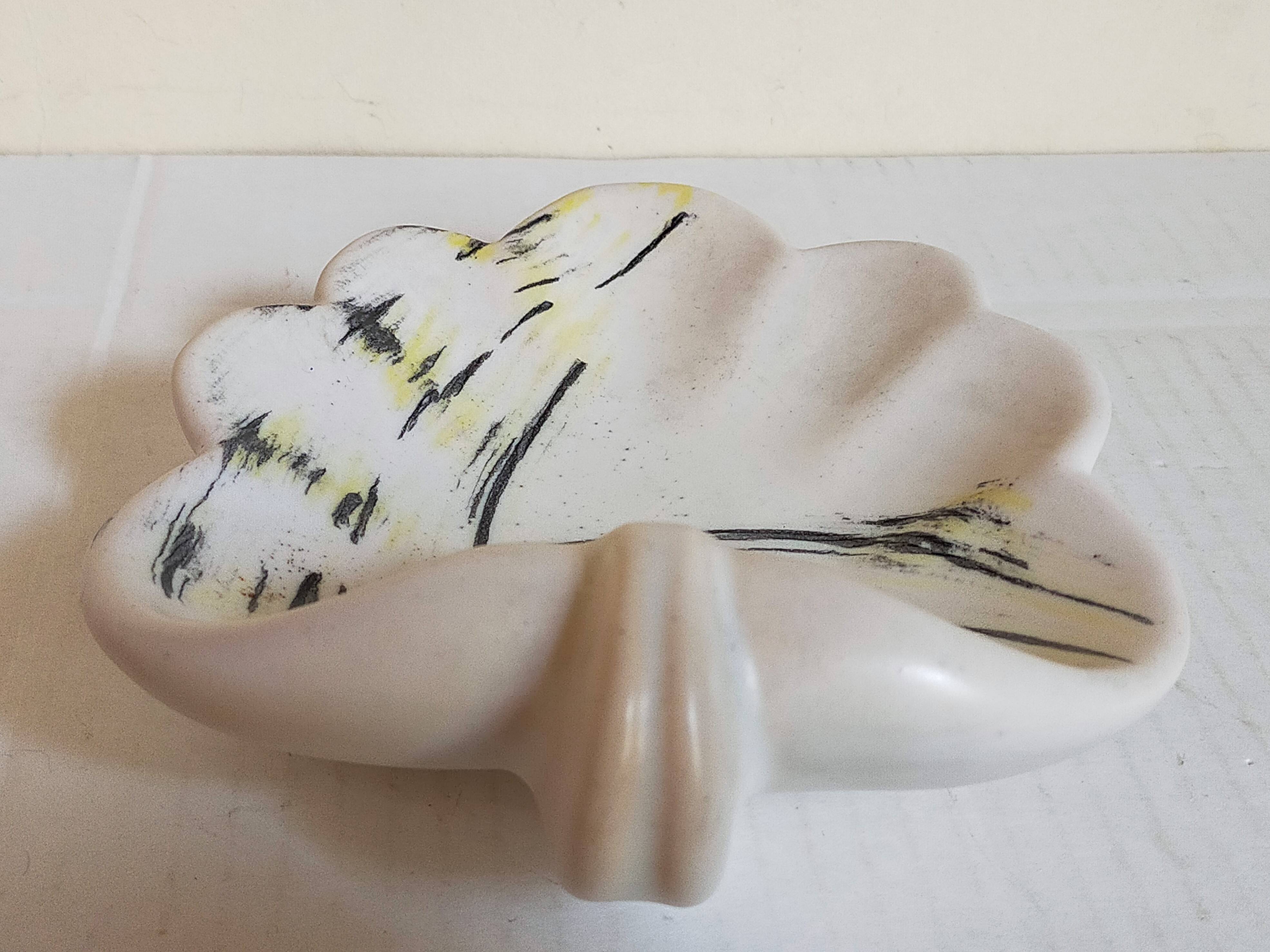 Vallauris ceramic pocket tray from the 1950s