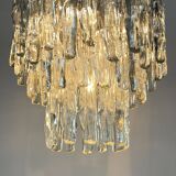 Murano glass chandelier attributed to J. Kalmar, Austria, 1960s.