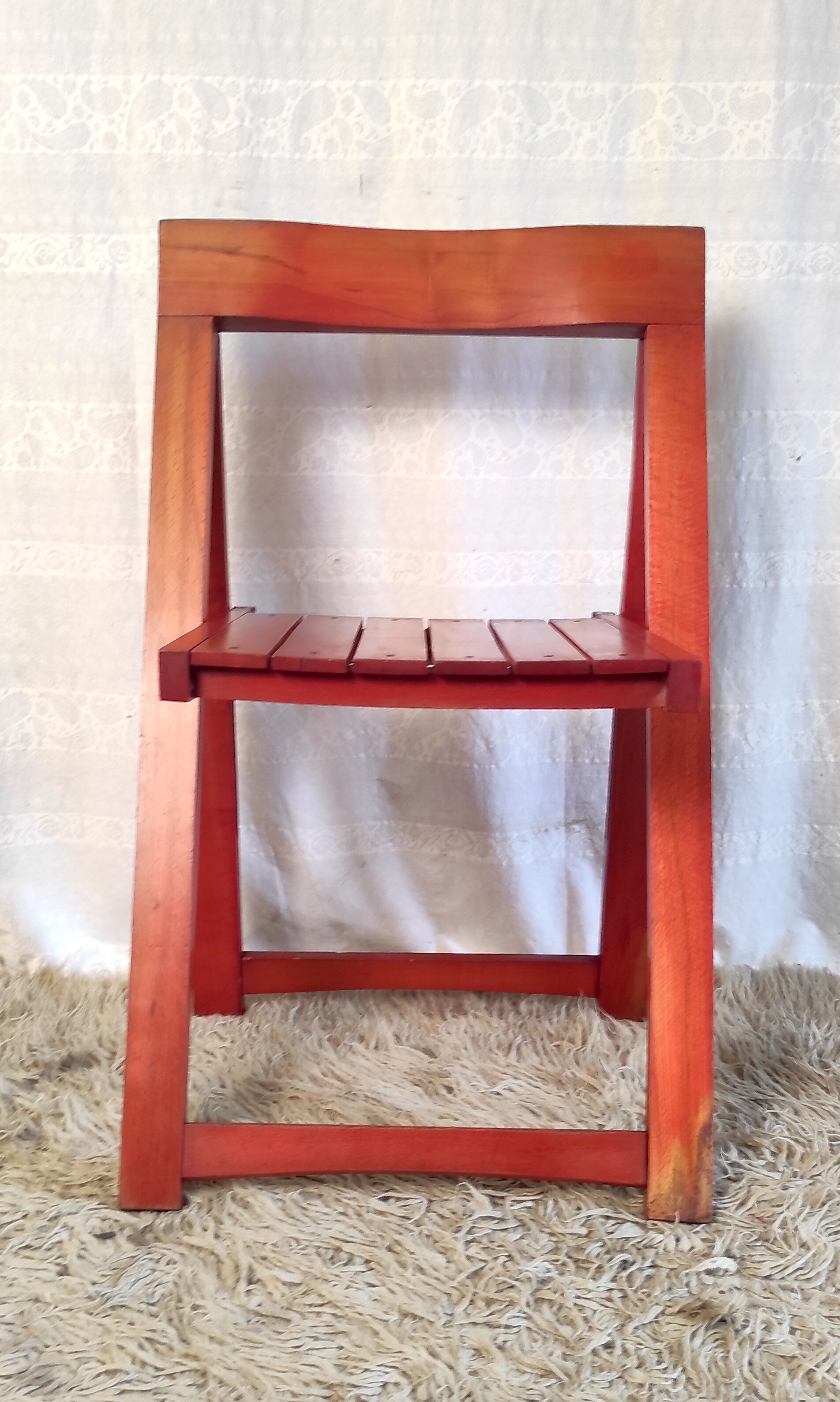 Chaise pliante design – années 70