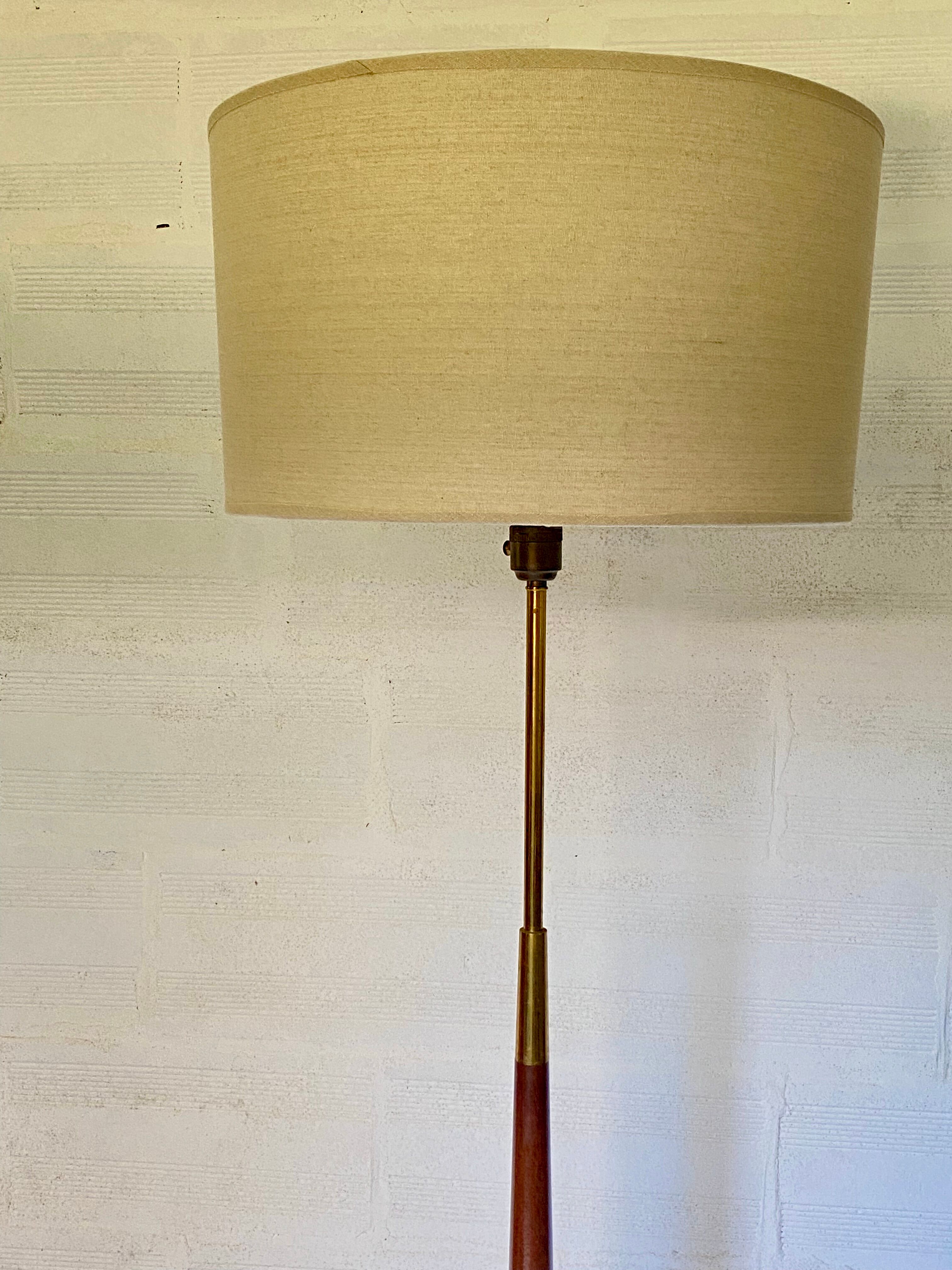 Pair of floor lamps Maison Lunel 1950