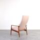 Fauteuil en teck danois du milieu du siècle par Søren Ladefoged pour SL Møbler, 1960