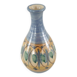 Ceramic soliflore vase Signed Pisutaux (Signature to be identified)