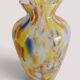 Vintage Murano glass vase, Italy, circa 1960, coloured artistic glass.