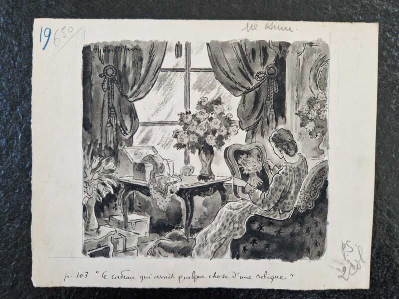 Ink and ink wash on paper - The gift Jacques Boullaire (1893-1976) -