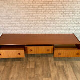Low teak sideboard 1970