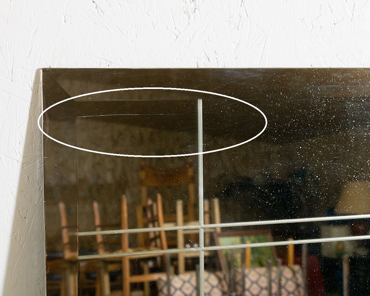 Miroir biseauté 140x100 cm