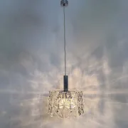 Mid-century design Kinkeldey hanging lamp, 1970s