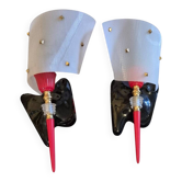 Pair wall lights, 1950