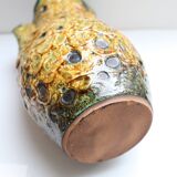 Vintage ceramic pitcher vase from the 70s