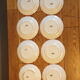 Set 8 lunéville KG Old Lamppost dessert plates