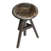 Tabouret tripode à vis réglable