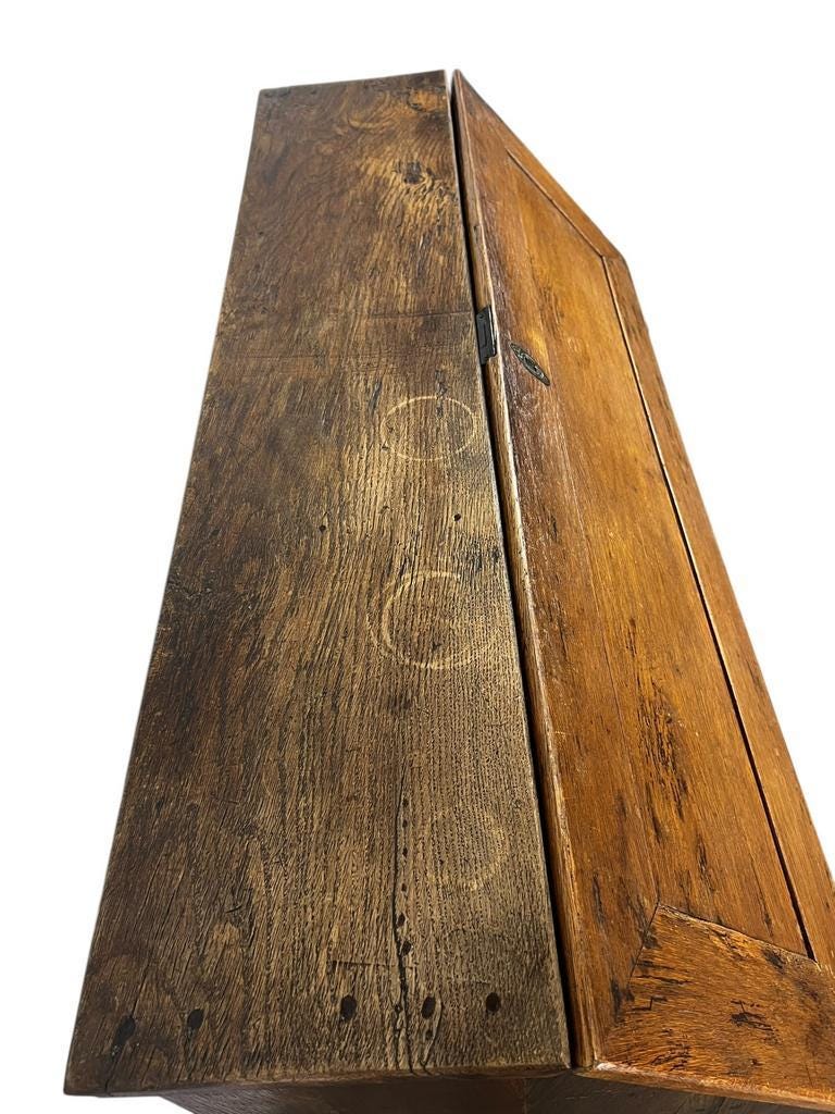 Antique wooden chest of drawers / secretary / desk