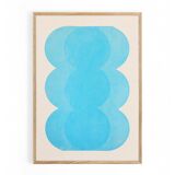 Abstract painting "B82" 50x70 painting and illustration signed eawy