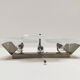 Ice Glass Wall Lamp by J.T. Kalmar