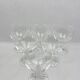 Lalique, 6 water glasses model Rambouillet in crystal