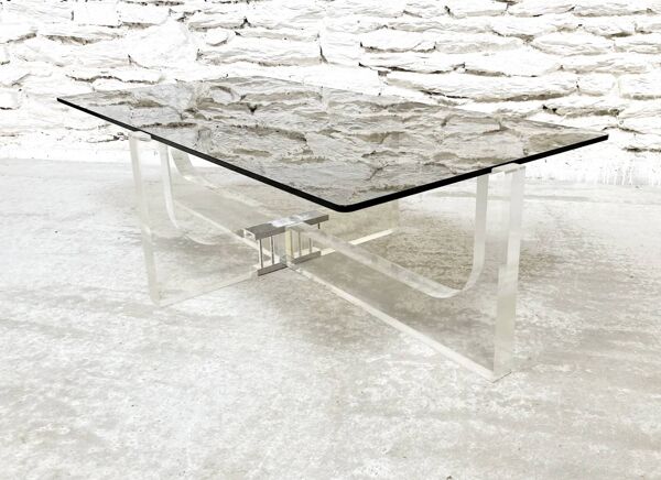Table basse Michel Dumas, années 70