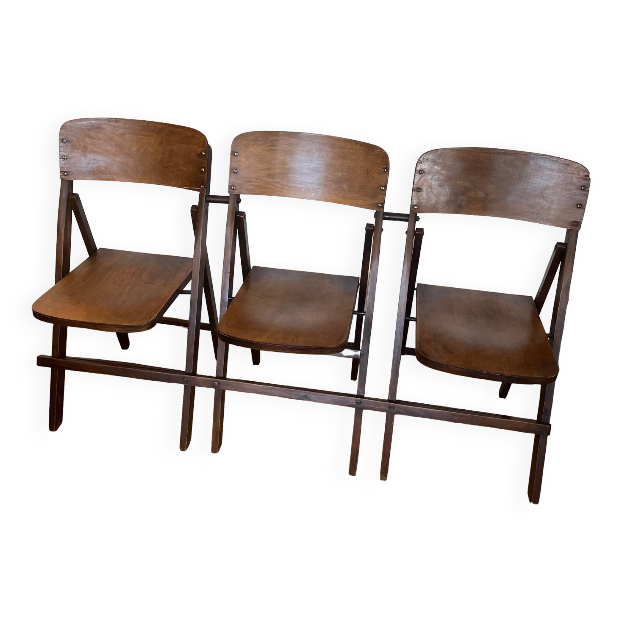 Old cinema bench circa 1940