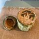 Glazed terracotta pot