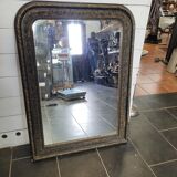 Old mirror Napoleon III, 101×74cms