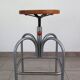 Heliolithe workshop industrial architect's stool - 1950s