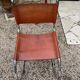 4 chaises Design Mies Van Der Rohe édition années 80