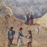 Gaspard Gobaut (1814-1882), watercolorist at the Ministry of War - Watercolor on paper - Landscape