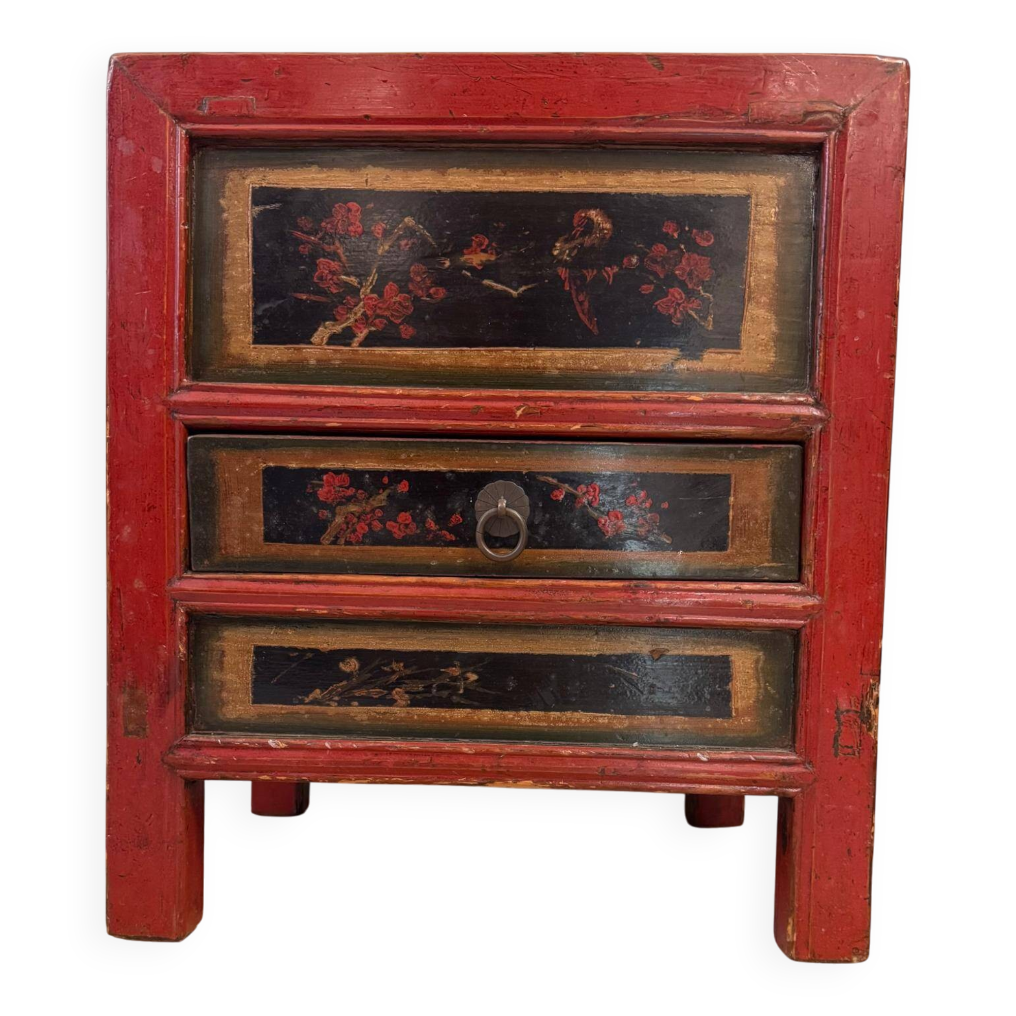 Small Tibetan drawer cabinet