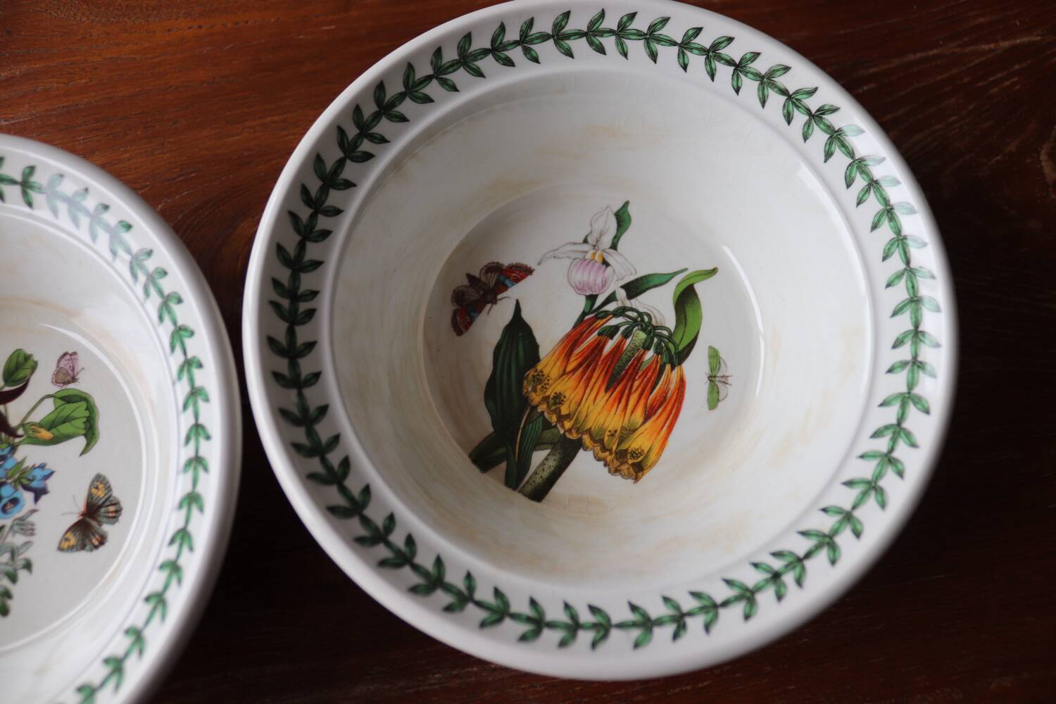 2 Vintage Bowls Botanical Garden – Portmeirion