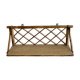 Rattan wall shelf, 50s